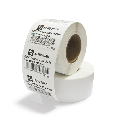 Direct Thermal Printing Barcode Transfer Adhesive Shipping Label Roll